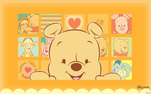 Winnie The Pooh Yellow - 554x1024 Wallpaper - teahub.io