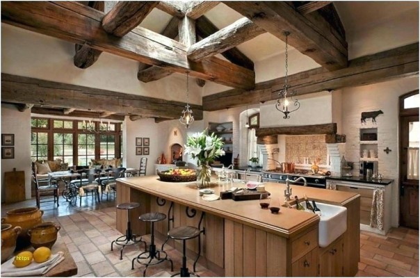 Exposed Wood Beam Kitchen - 1024x678 Wallpaper - teahub.io