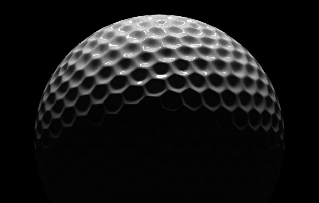 Photo Wallpaper White, Black, Golf, Ball - Golf Wallpaper Black And ...