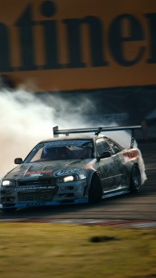 Preview Wallpaper Nissan Skyline Gtr Drift R34 Formula Drift Wallpaper Iphone 1440x2560 Wallpaper Teahub Io