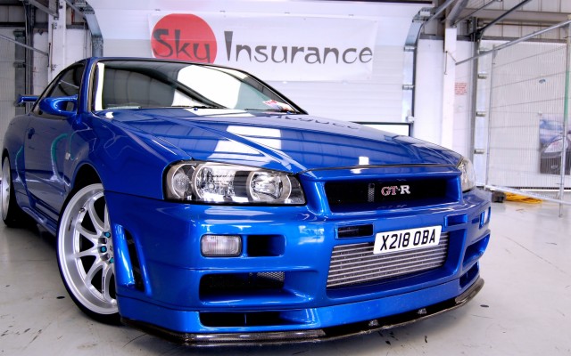 Skyline Lights Nissan R34 - 2880x1800 Wallpaper - teahub.io