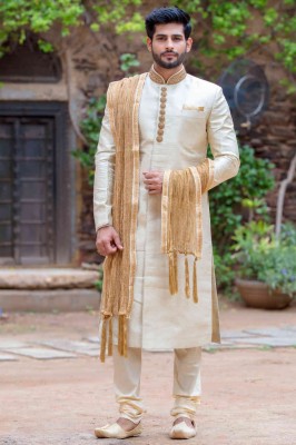 Adorable Cream Sherwani Set - Cream Sherwani - 853x1280 Wallpaper ...