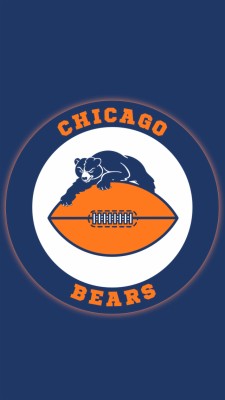 Chicago Bears Iphone Wallpaper - Vintage Chicago Bears Logo - 640x1136 ...