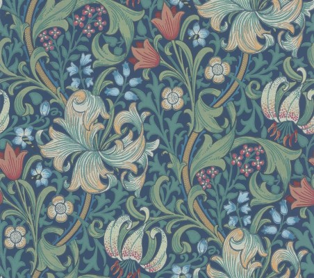 Golden Lilies William Morris - 1000x884 Wallpaper - teahub.io