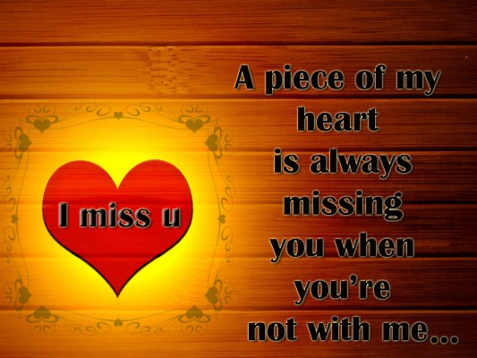 Husband Miss U Love Quotes - 1024x768 Wallpaper - teahub.io