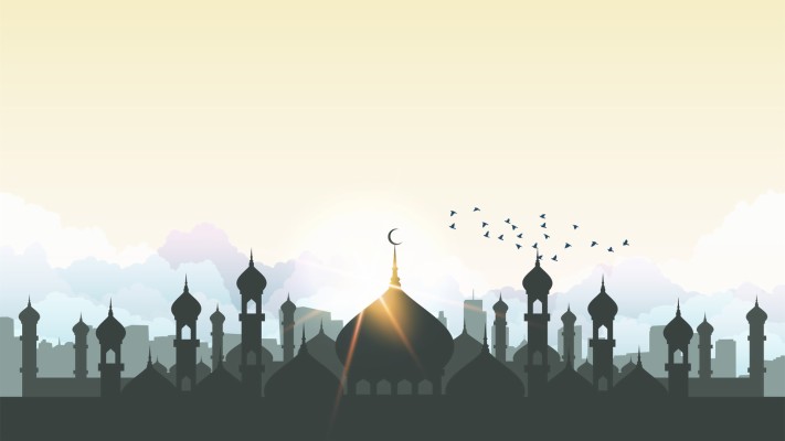 Mosque Ppt Backgrounds - Shab E Barat Mubarak 2019 - 1920x1080 Wallpaper -  