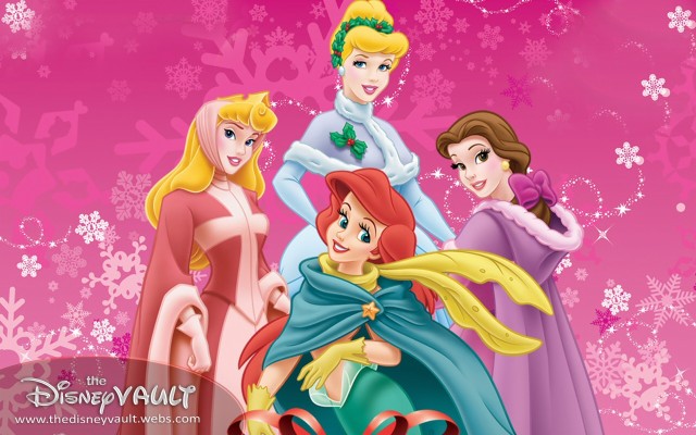 cartoon disney princesses wallpaper