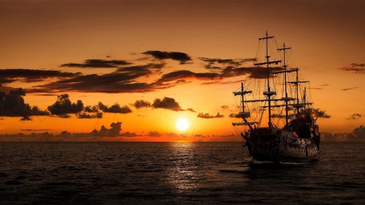 Download 1920x1080, Pirate Ship Wallpapers For Desktop For Hd - Wrecked ...