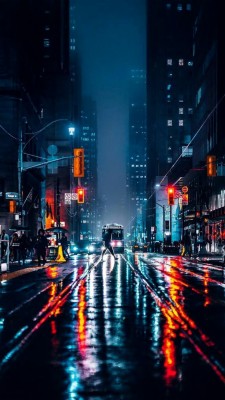 City Night Wallpaper - Night City Wallpaper Hd Phone - 576x1024 ...