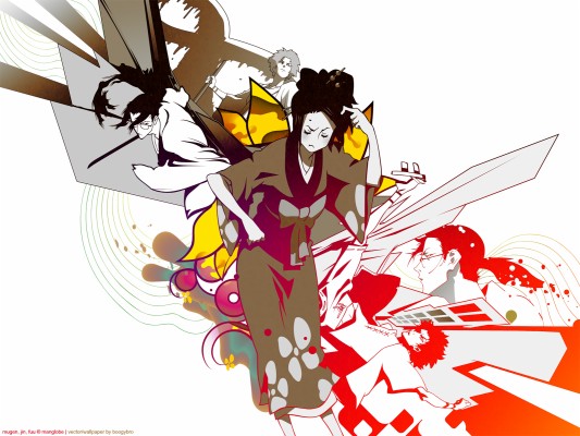 Fuu Japanese Clothes Jin Male Mugen Samurai Champloo Full Hd Samurai Champloo 1600x10 Wallpaper Teahub Io