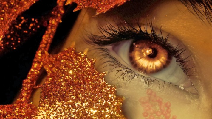 Fantasy Golden Eyes 1600x900 Wallpaper 