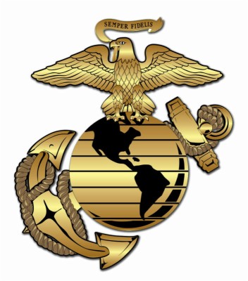 Marine Corps Eagle Globe And Anchor Ega - Eagle Globe And Anchor Decal ...