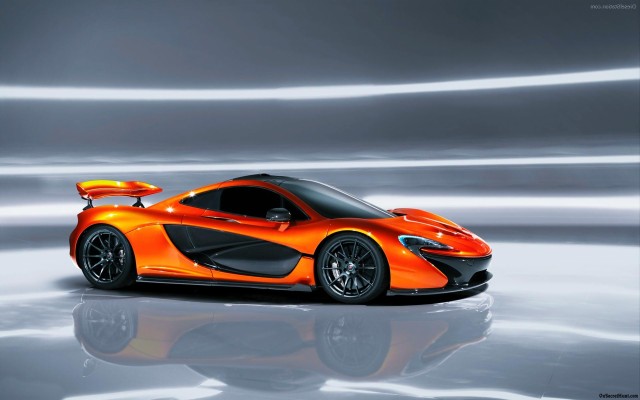 Orange Mclaren P1 Accelerating - Mclaren P1 Iphone Wallpaper Hd ...