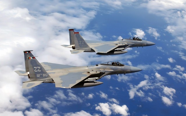 Desert Storm F 15c - 3000x1952 Wallpaper - teahub.io