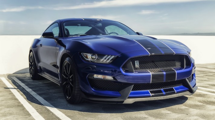 Ford Mustang Shelby Gt350 Blue Mustang Sports Cars - Ford Mustang ...