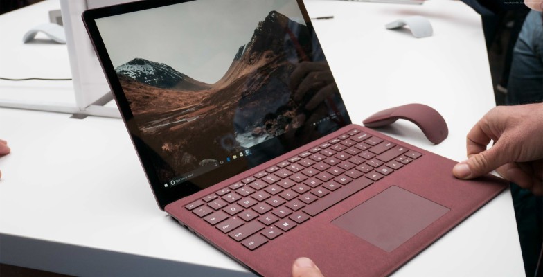Microsoft Surface Laptop Burgundy 3328x1697 Wallpaper Teahub Io