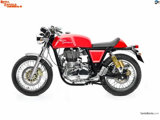 Royal Enfield Red Color - 1024x768 Wallpaper 