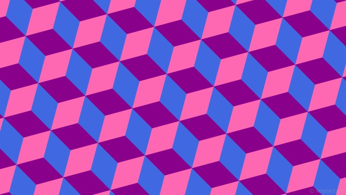 1920x1080, Wallpaper 3d Cubes Purple Blue Pink Royal - Black And White 3d -  1920x1080 Wallpaper 