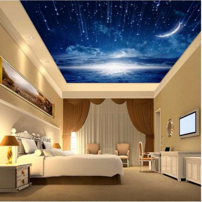 Theme 3d Ceiling Nature Sky Wallpaper - Paint Clouds In Tray Ceiling -  992x543 Wallpaper 