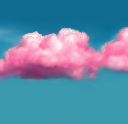 On The Desktop Wallpaper, Rainbow, Clouds, Daisies, - Fluffy Pink ...