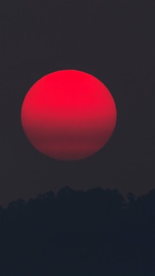 Red Sun Wallpaper Iphone - 1440x2560 Wallpaper 