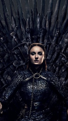 Sansa Stark, Game Of Thrones, Iron Throne, Season 8, - Game Of Thrones ...