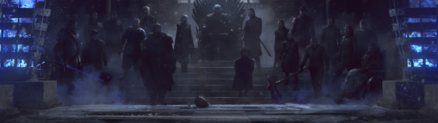 Game Of Thrones, Iron Throne, Characters, 4k, - Game Of Thrones - 3840x1080  Wallpaper 