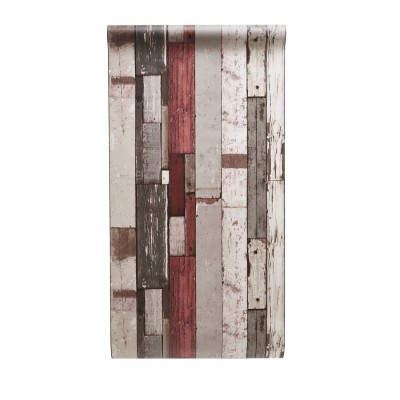 Grey And Red Pallet Wood Wallpaper - Plank - 1500x1500 Wallpaper