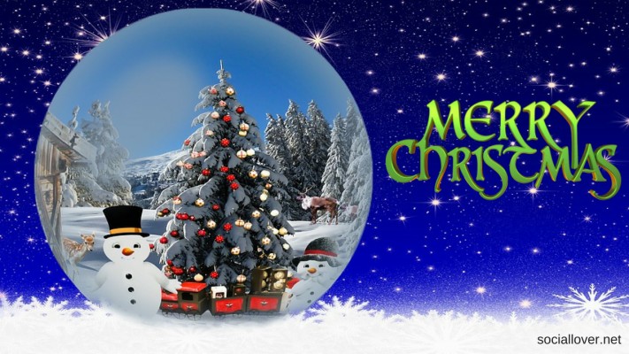 Merry Christmas Animated Gif Images Wallpapers - Moving Wallpaper For Chromebook - 1023x657