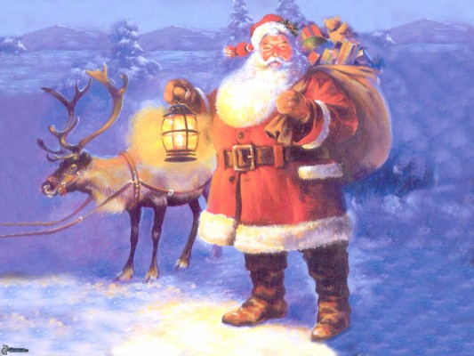 Christmas Wallpaper Santa Claus - 2048x1536 Wallpaper - teahub.io