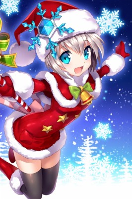 Christmas 2015 Anime - Anime Christmas Wallpaper Phone - 640x960 Wallpaper  