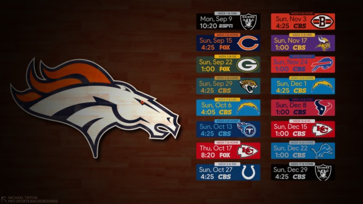 Denver Broncos 2019 Schedule 1242x2688 Wallpaper Teahub io
