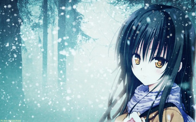 Wallpaper Anime Girl, Window, Reflection, Drop, Rain, - Anime Girl ...