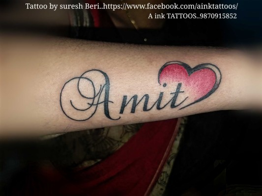 Amit Name Tattoo Wallpaper Amit Name Tattoo - Tattoo - 2000x1499 Wallpaper  