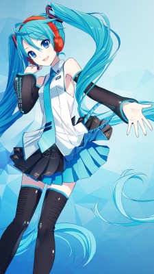 Miku 2d Anime Livewallpaper เฉพาะโทรศัพท์ - Hatsune Miku - 1280x720 ...