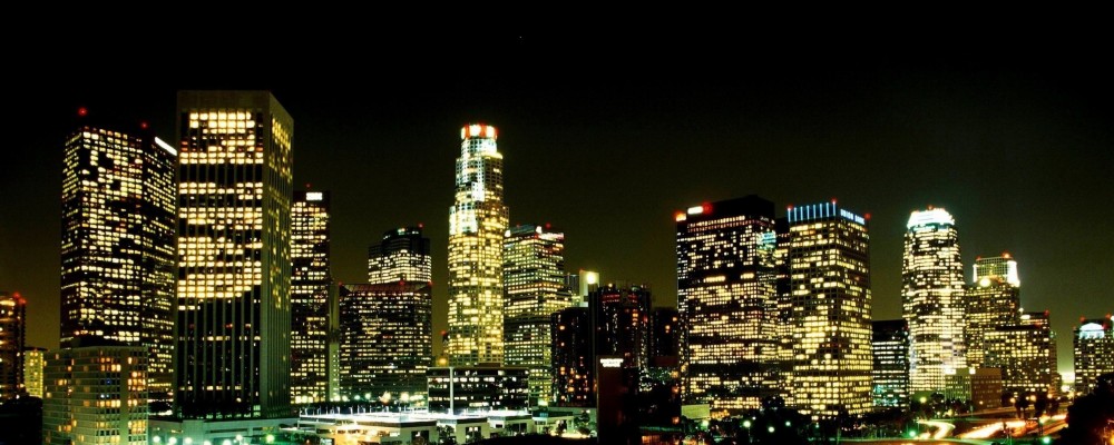 Los Angeles Night Wallpaper Hd - 2048x1152 Wallpaper - teahub.io