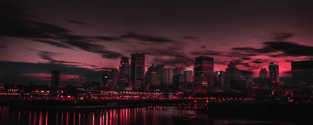 Wallpaper City Night Panorama City Night Wallpaper Laptop 2560x1024 Wallpaper Teahub Io