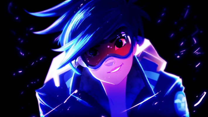 Overwatch Tracer Art - 2560x1600 Wallpaper - teahub.io