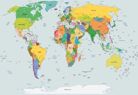 World Map 1980 Political - 897x615 Wallpaper - teahub.io