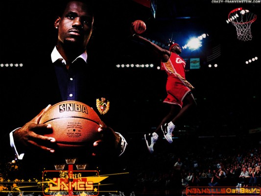 Young Lebron James Dunk - 1024x768 Wallpaper - teahub.io