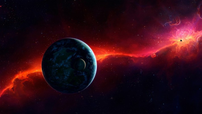 Earth Galaxy Wallpaper 4k - 1280x720 Wallpaper - teahub.io