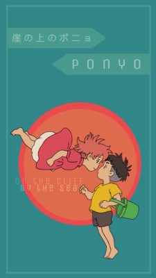 Anime, Wallpaper, And Ponyo Image - Ponyo And Sosuke - 640x1136 Wallpaper -  