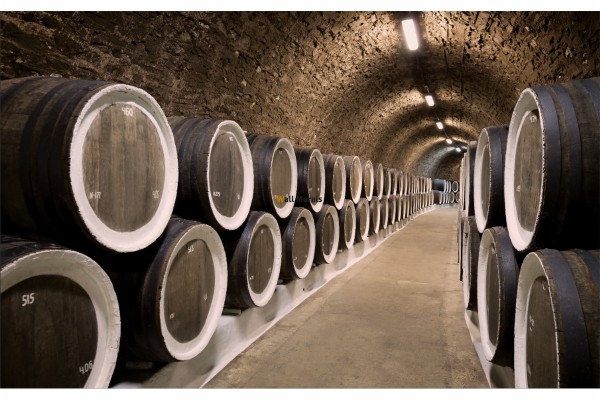 Wine Cellar Widescreen Desktop Wallpaper - Wine Barrel - 1920x1080