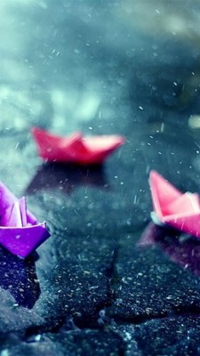 Iphone 5 Wallpapers Hd - Rain Wallpapers For Mobile - 640x1136 Wallpaper -  