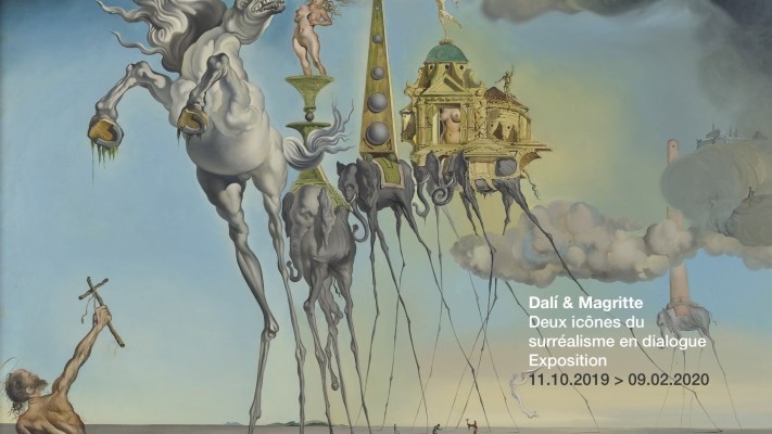 Dali And Magritte 48x1152 Wallpaper Teahub Io