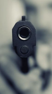 Pistol, Gun, Close Up, Blur, Wallpaper - Iphone Xr Wallpaper Guns -  720x1280 Wallpaper 