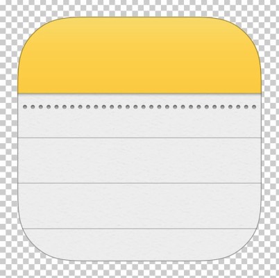 Ios 9 Notes Computer Icons Iphone Png, Clipart, Angle, - Apple Notes ...