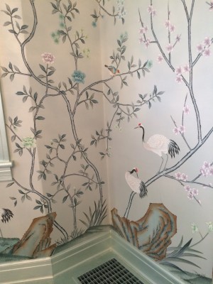 Degournay Chinoiserie Badminton Silk Wallpaper Dining - 1200x1600 ...