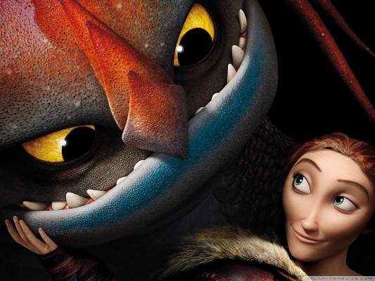 how to train your dragon 2 hiccup meets his mom