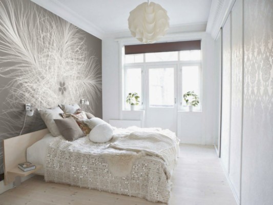 One Wall Wallpaper Bedroom - 768x944 Wallpaper - teahub.io